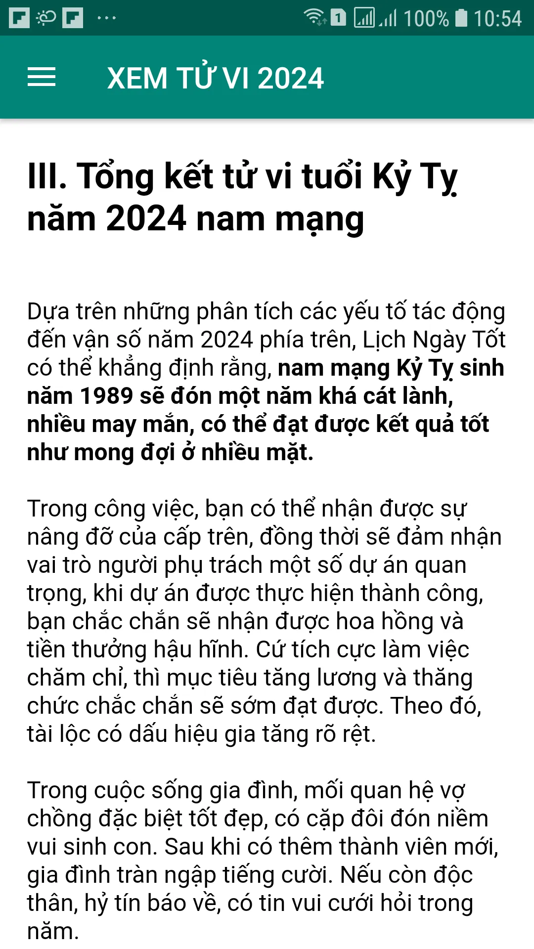 Xem tử vi 2024 năm Giáp Thìn | Indus Appstore | Screenshot