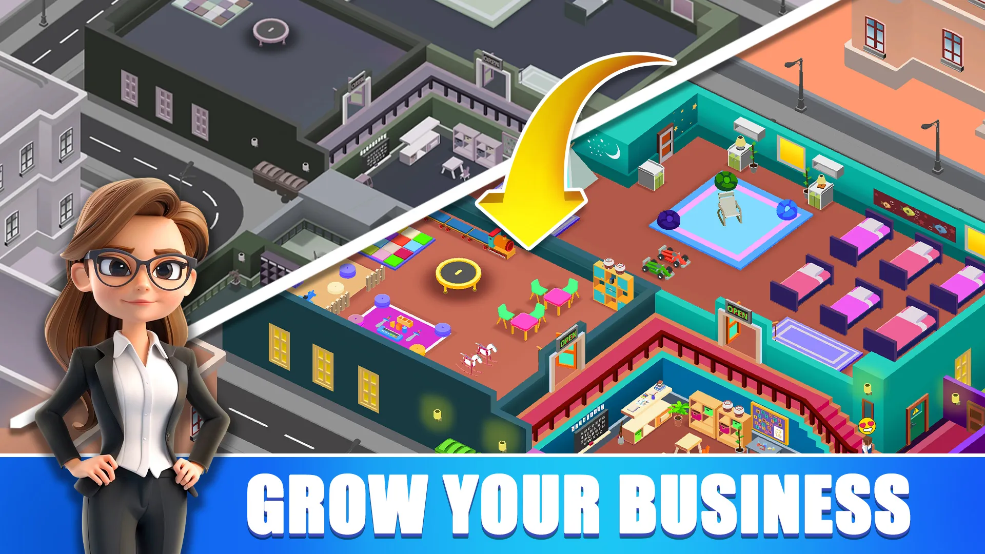 Idle Daycare Tycoon - Rich Me | Indus Appstore | Screenshot