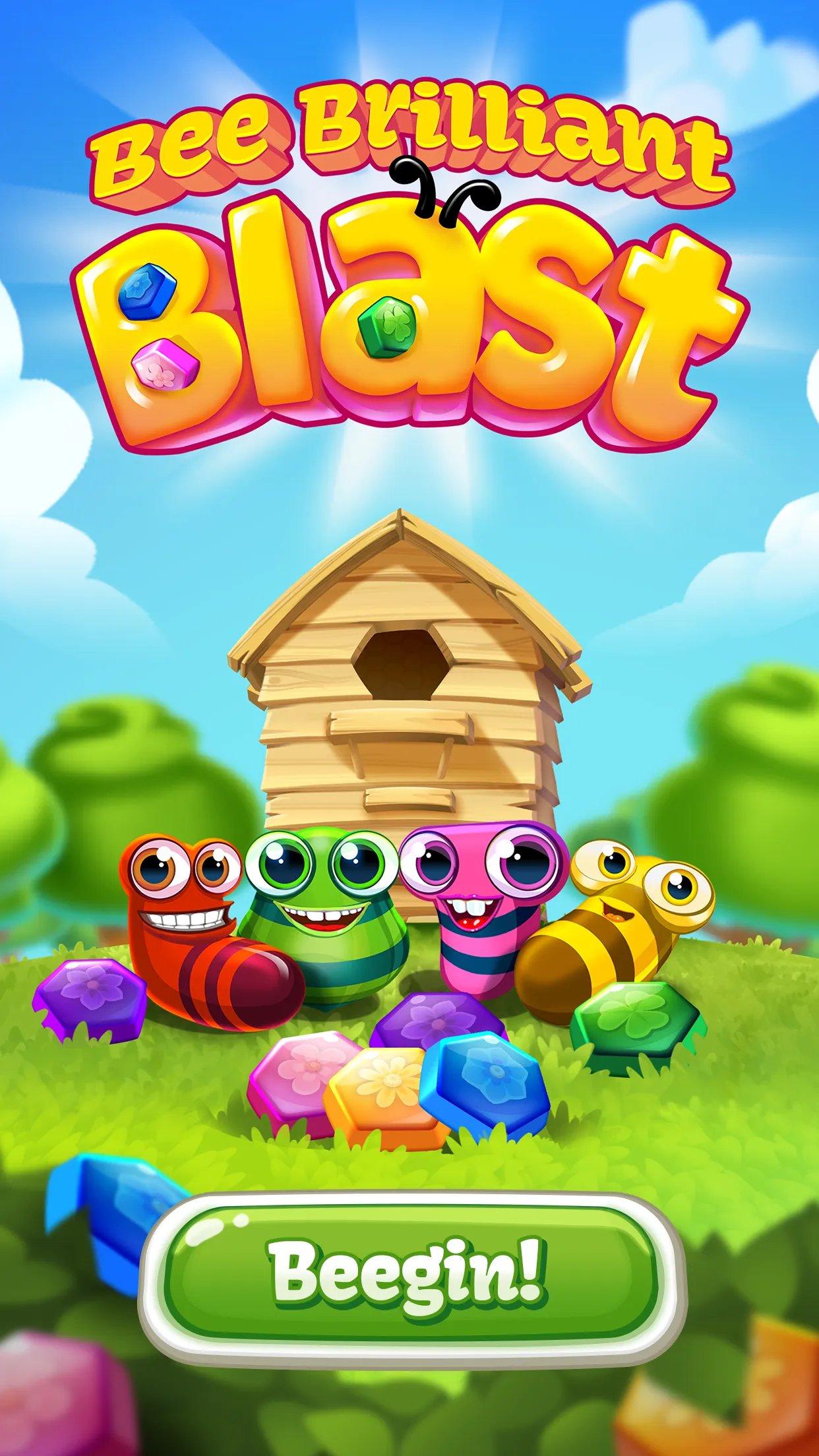 Bee Brilliant Blast | Indus Appstore | Screenshot