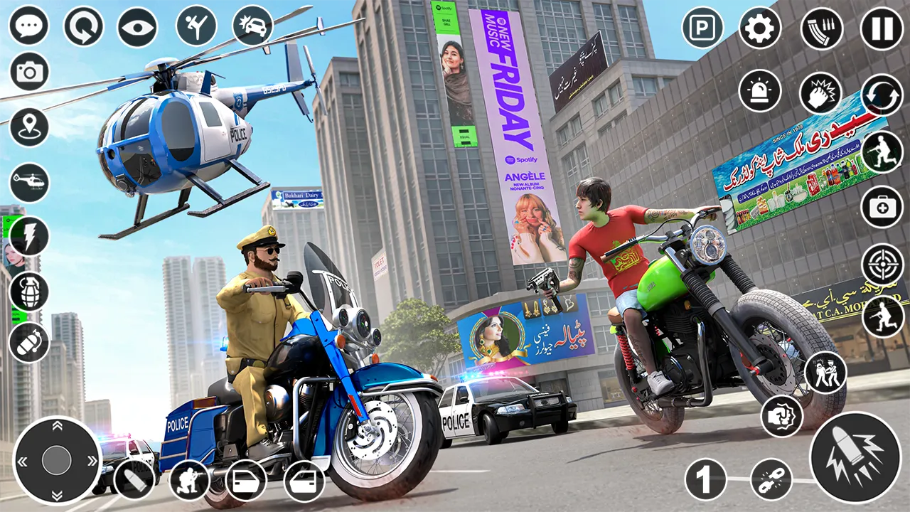 Car Chase 3D: Police Car Game | Indus Appstore | Screenshot