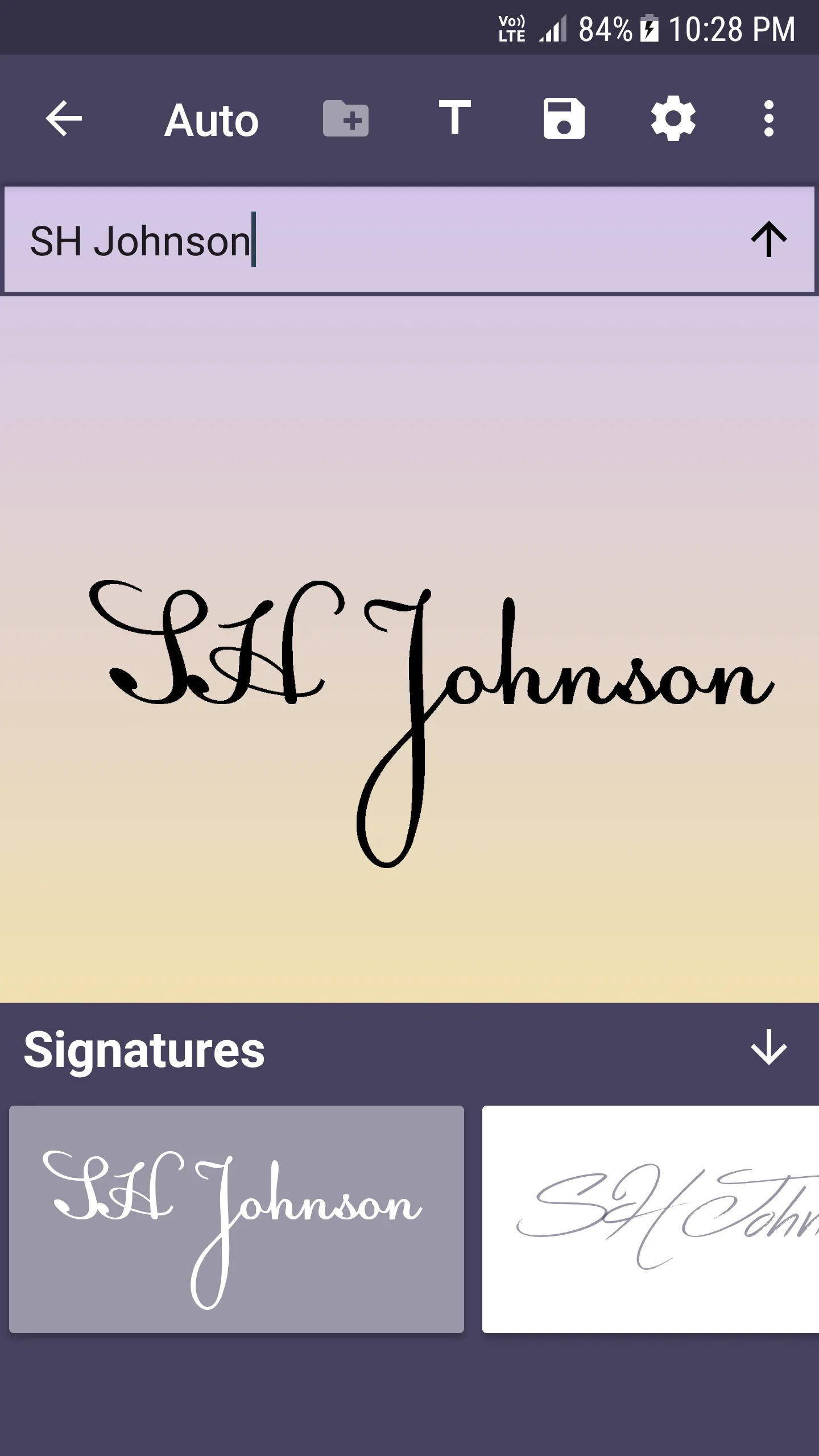 Signature Creator | Indus Appstore | Screenshot