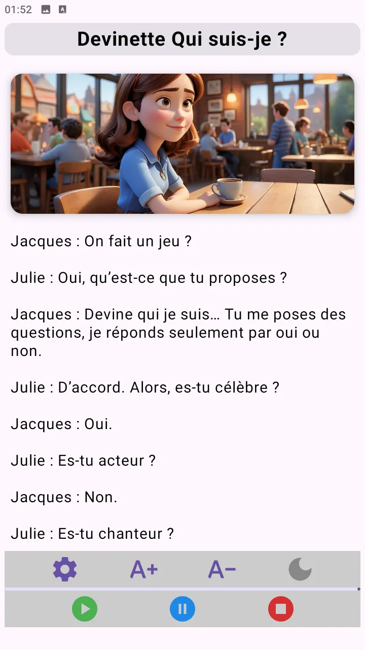 Grammaire Français + dialogues | Indus Appstore | Screenshot