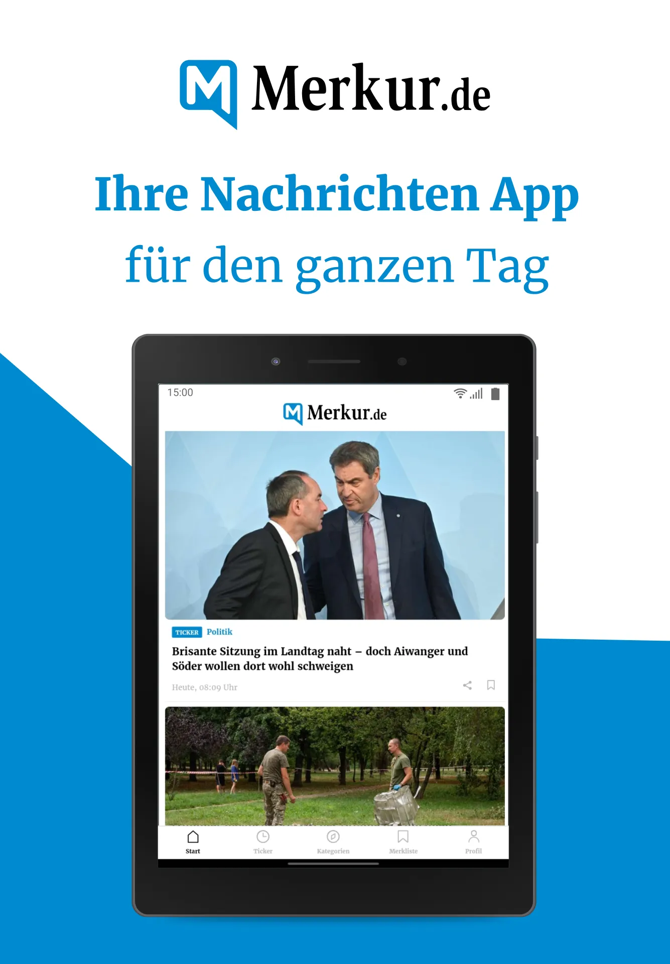 Merkur.de: Die Nachrichten App | Indus Appstore | Screenshot