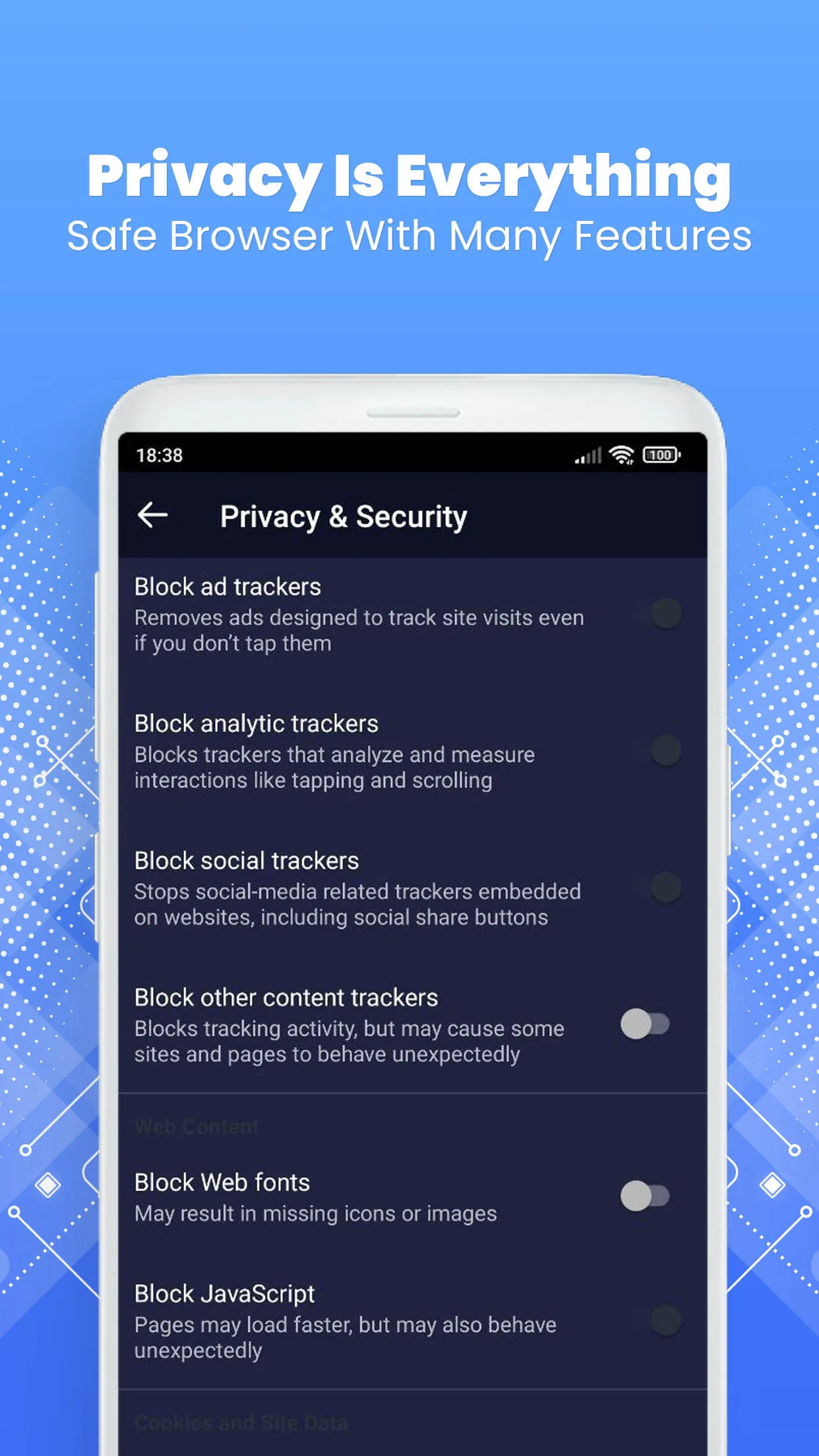 OJR VPN Browser Anti Block | Indus Appstore | Screenshot