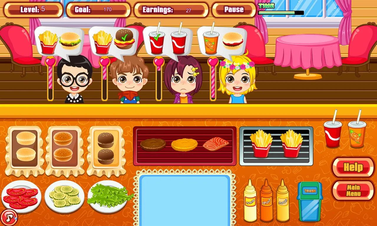 Burger Shop Maker | Indus Appstore | Screenshot