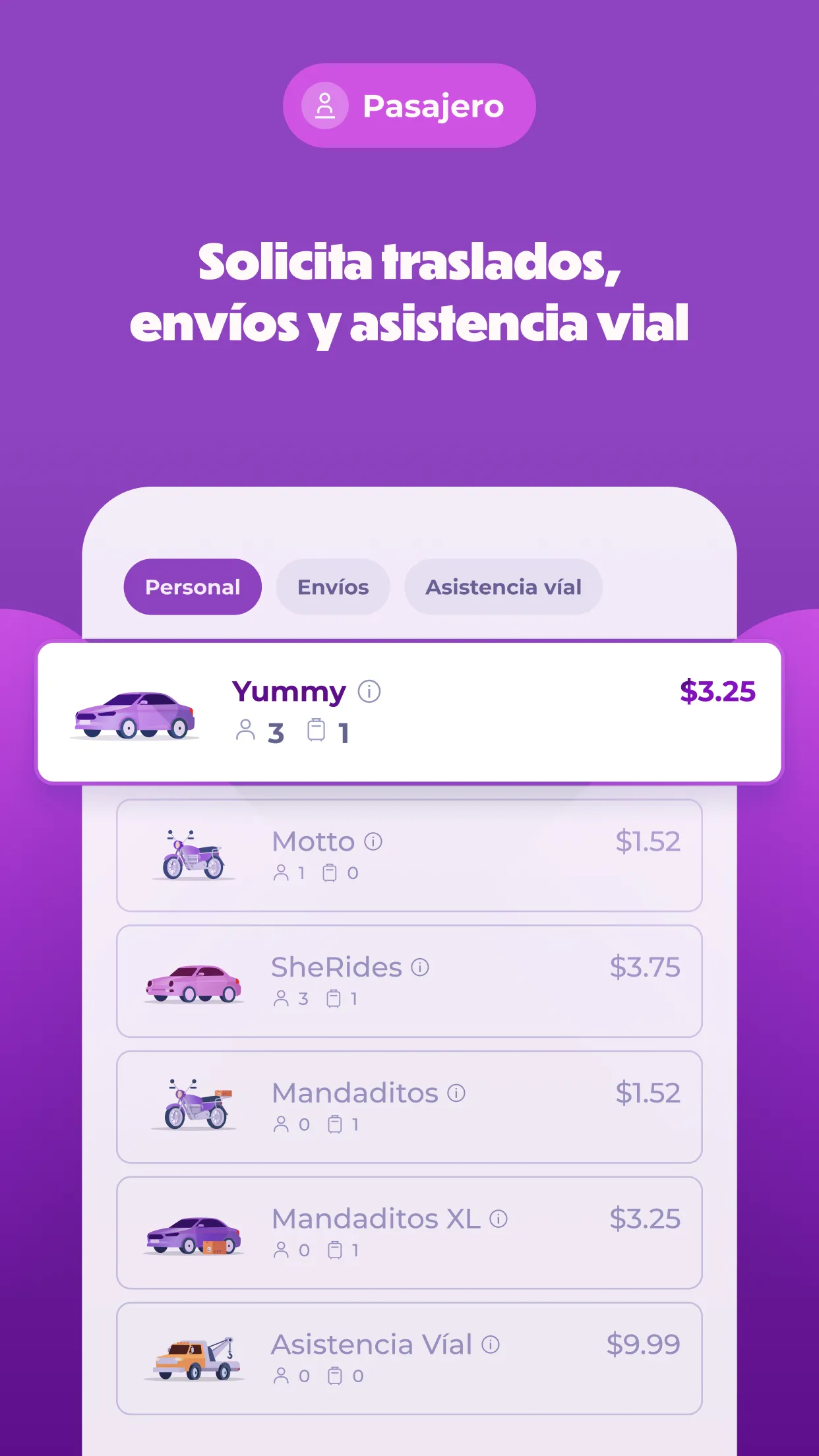 Yummy Rides - Viaja y Conduce | Indus Appstore | Screenshot