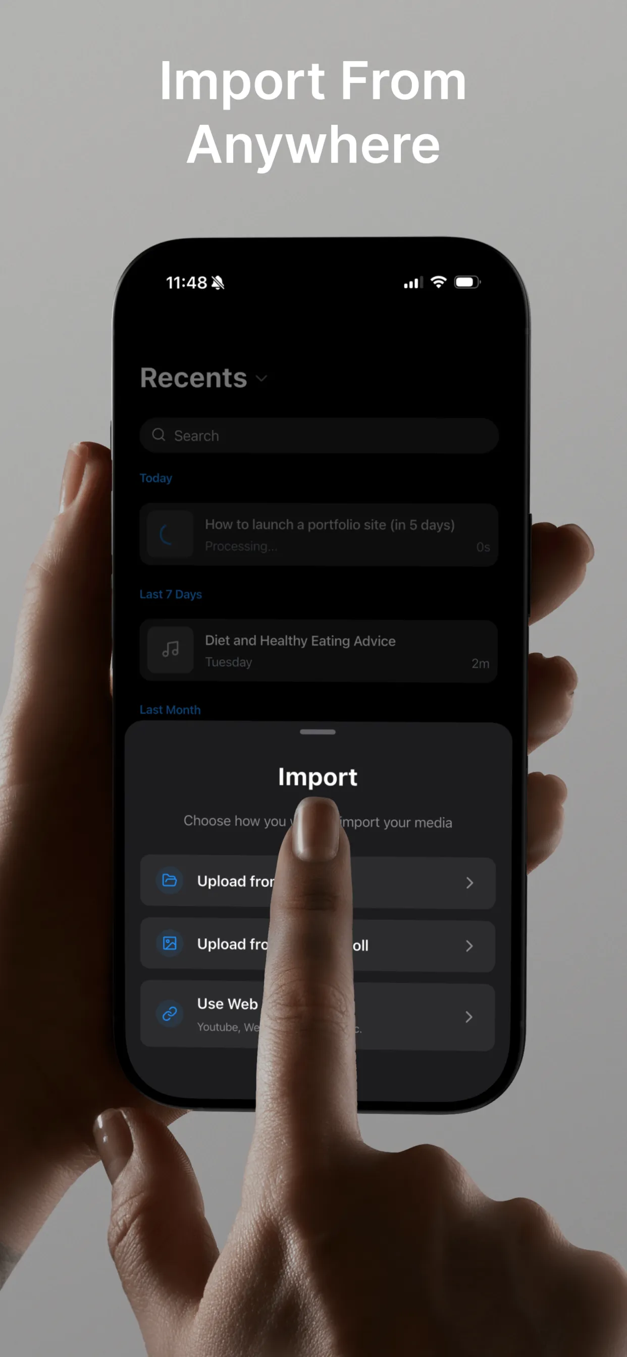 ScreenApp Meeting Minutes AI | Indus Appstore | Screenshot