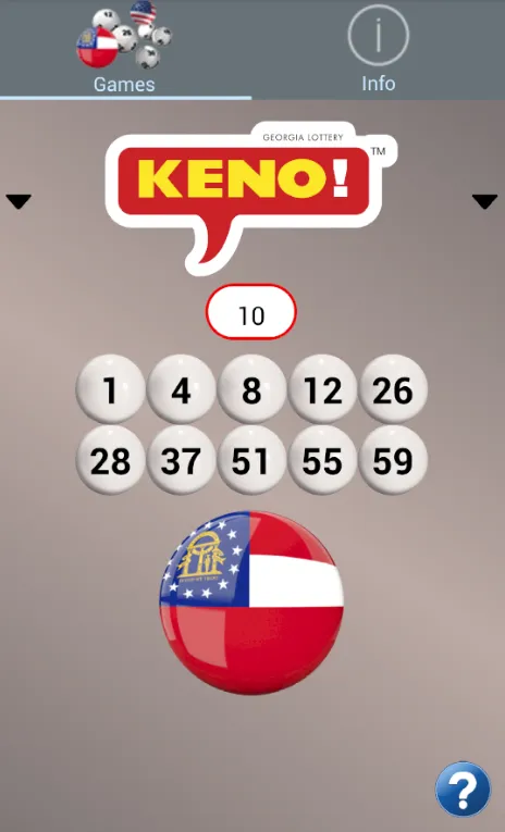 Georgia Lottery: Algorithm | Indus Appstore | Screenshot