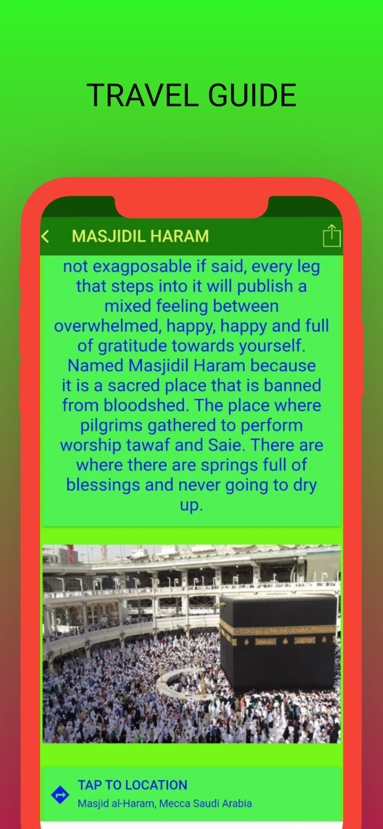 SAUDI ARABIA MY DESTINATION | Indus Appstore | Screenshot