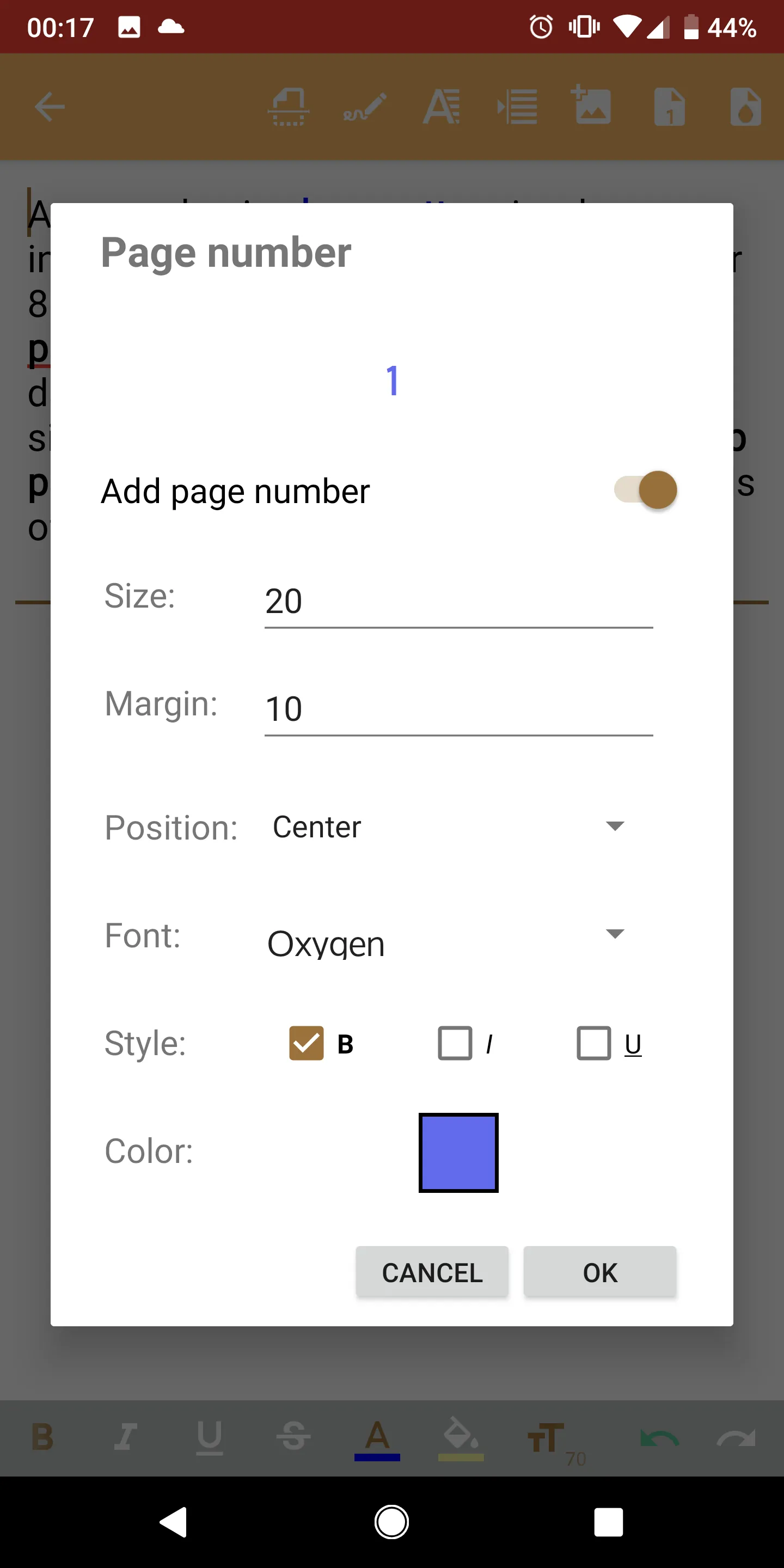 PDF Creator | Indus Appstore | Screenshot