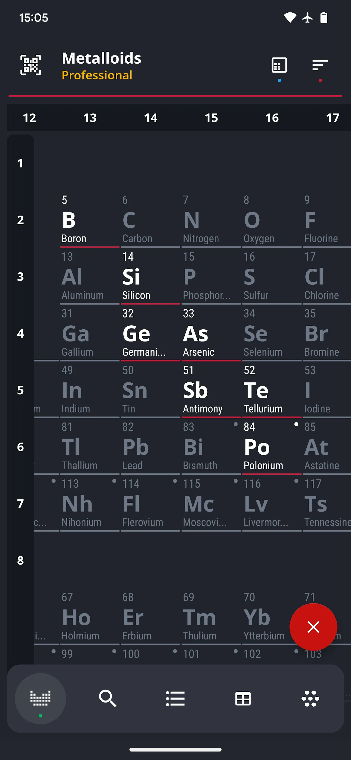 Periodic Table 2025: Chemistry | Indus Appstore | Screenshot