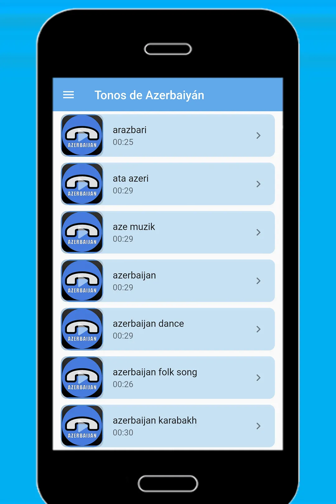 Ringtones Azerbaijan | Indus Appstore | Screenshot