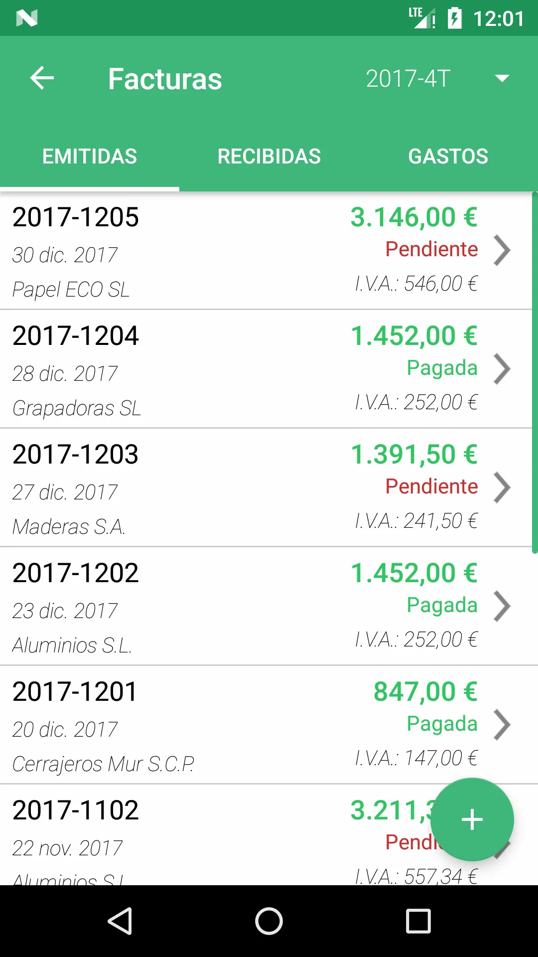 Contabilidad Autónomos | Indus Appstore | Screenshot