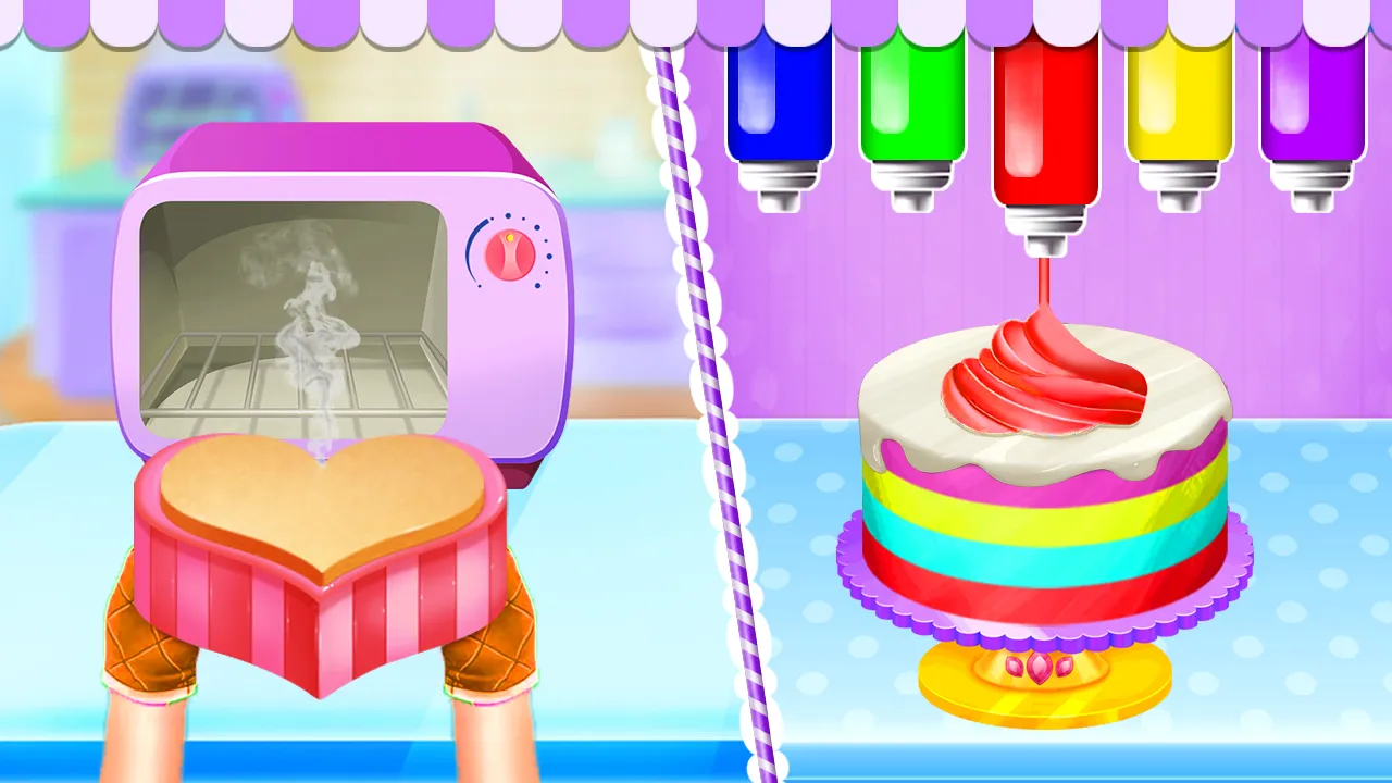 Sweet Cake Maker Cake Game | Indus Appstore | Screenshot