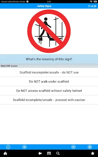 Construction MAP HS&E Test | Indus Appstore | Screenshot