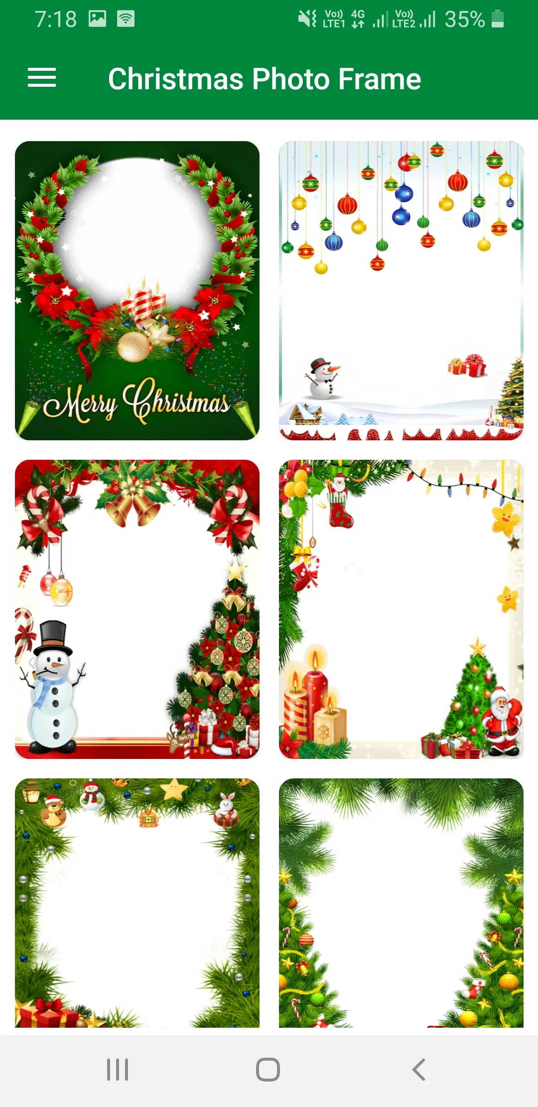 Christmas Photo Frame 2022 | Indus Appstore | Screenshot