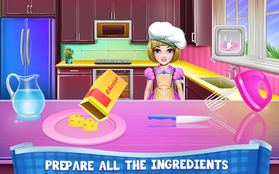 Cream Cheese Ice Cream Cooking | Indus Appstore | Screenshot