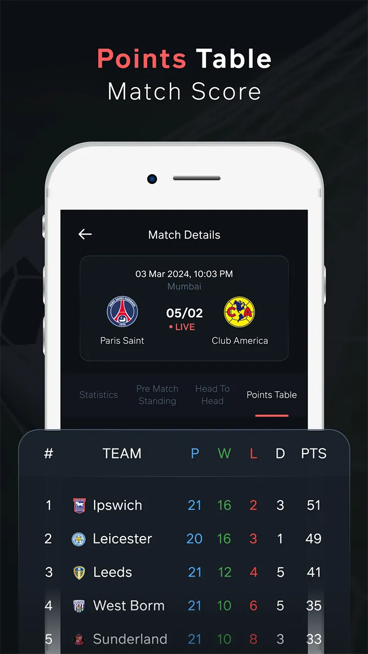 Live Football TV - Live Score | Indus Appstore | Screenshot