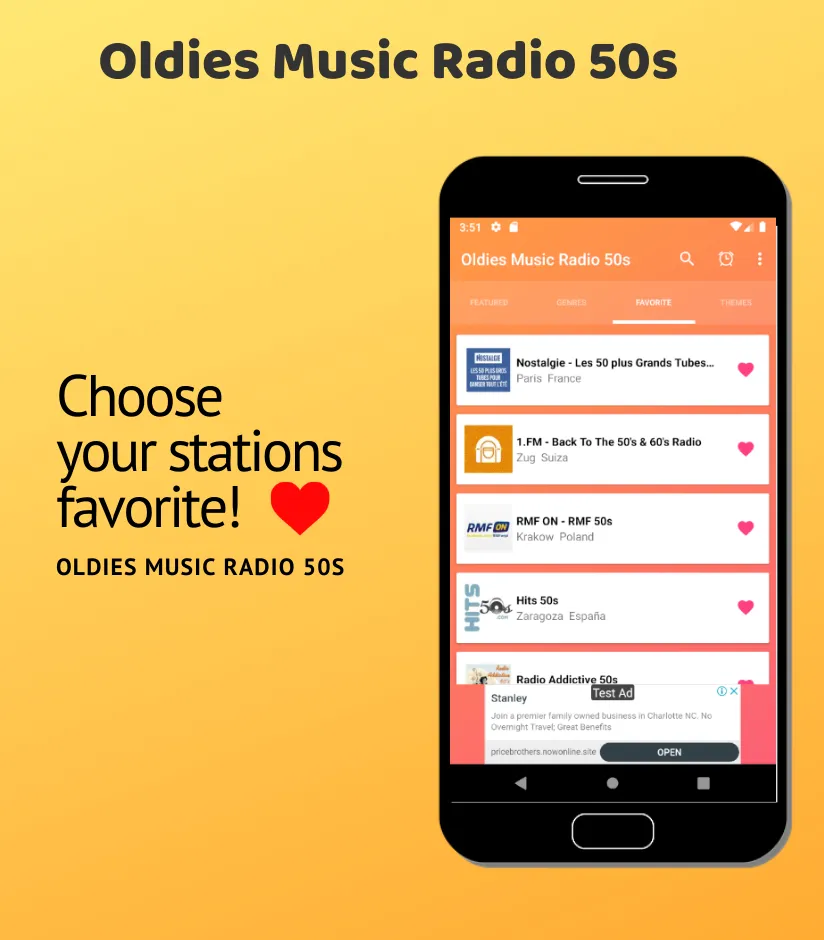 Oldies Music Radio 50s | Indus Appstore | Screenshot