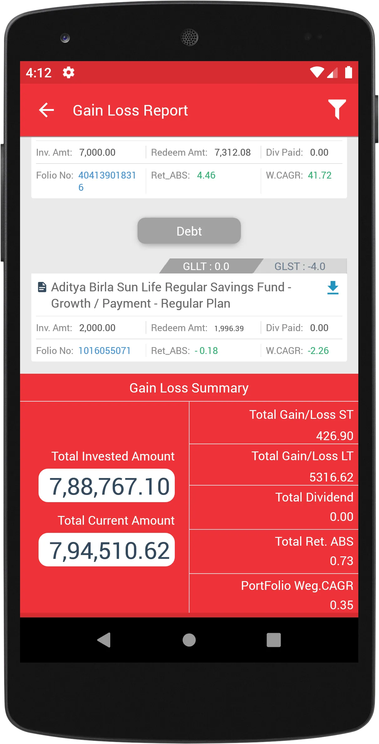 InvestHub | Indus Appstore | Screenshot