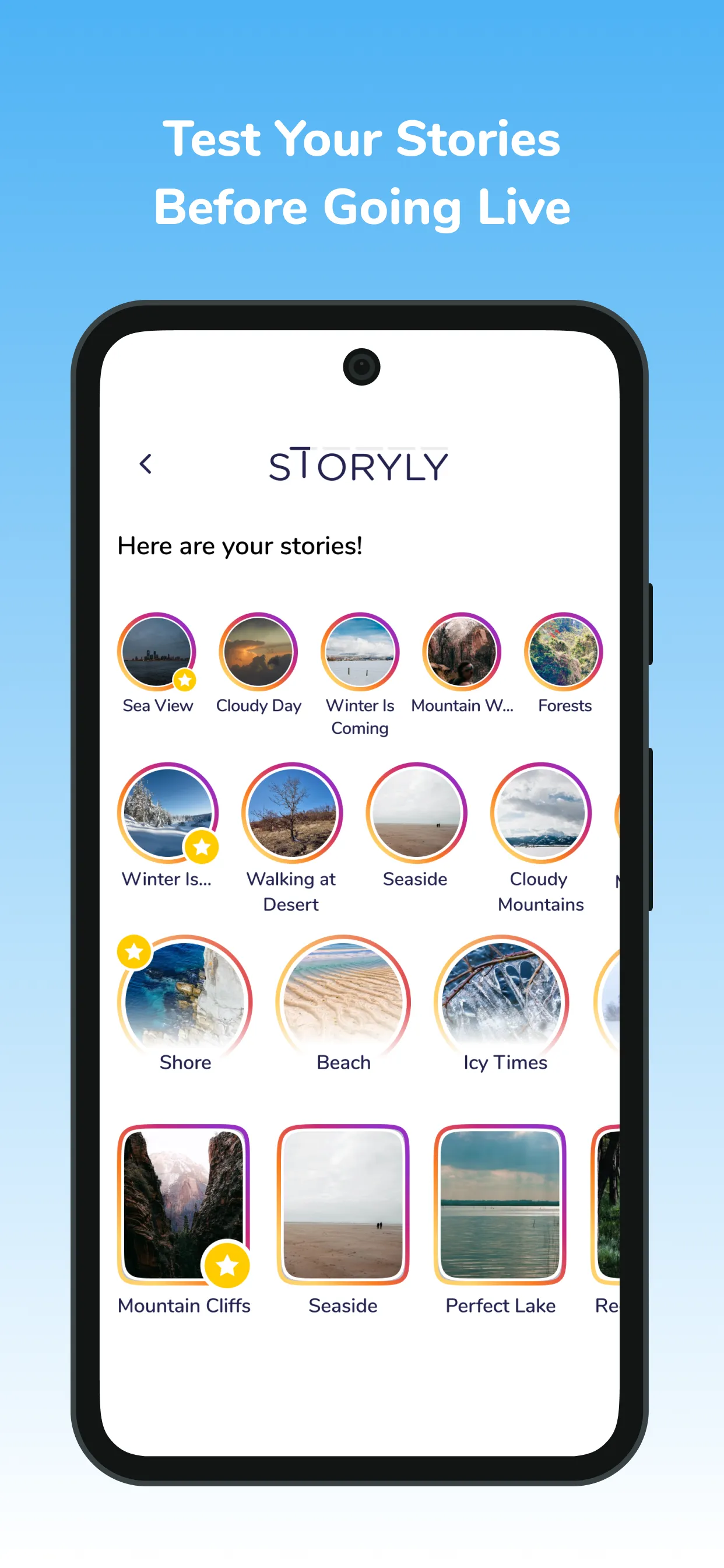 Storyly | Showcase | Indus Appstore | Screenshot