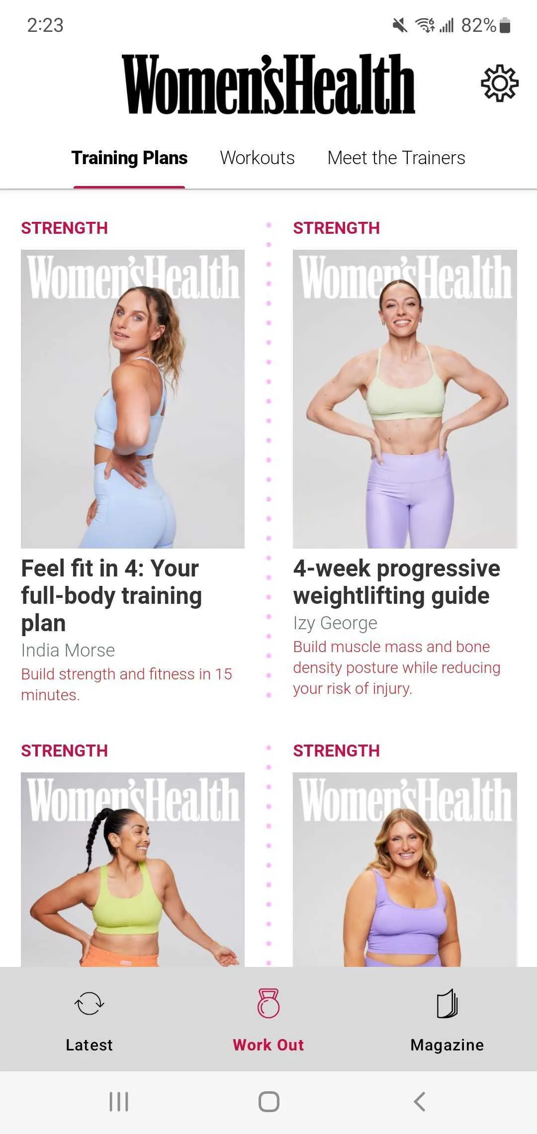 Women's Health UK | Indus Appstore | Screenshot