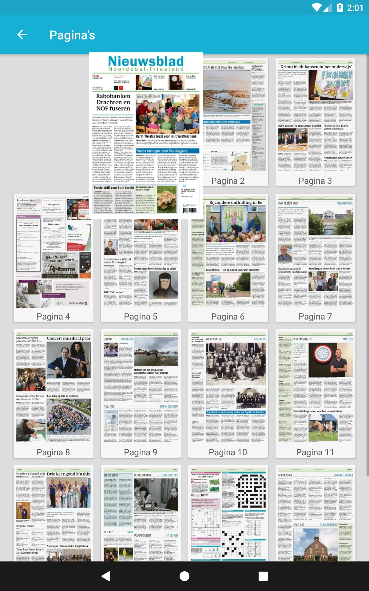 Nieuwsblad Noordoost Friesland | Indus Appstore | Screenshot