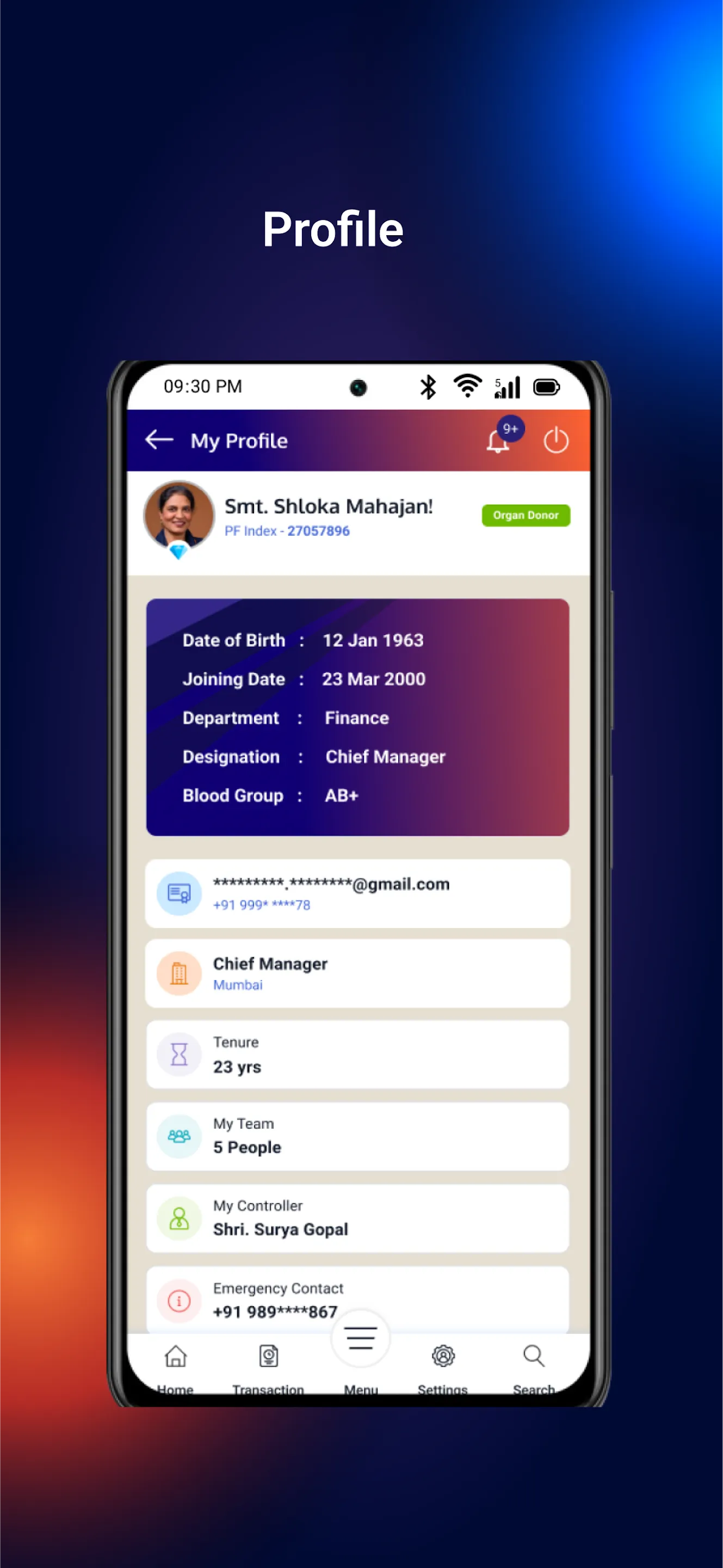 MyHRMS | Indus Appstore | Screenshot