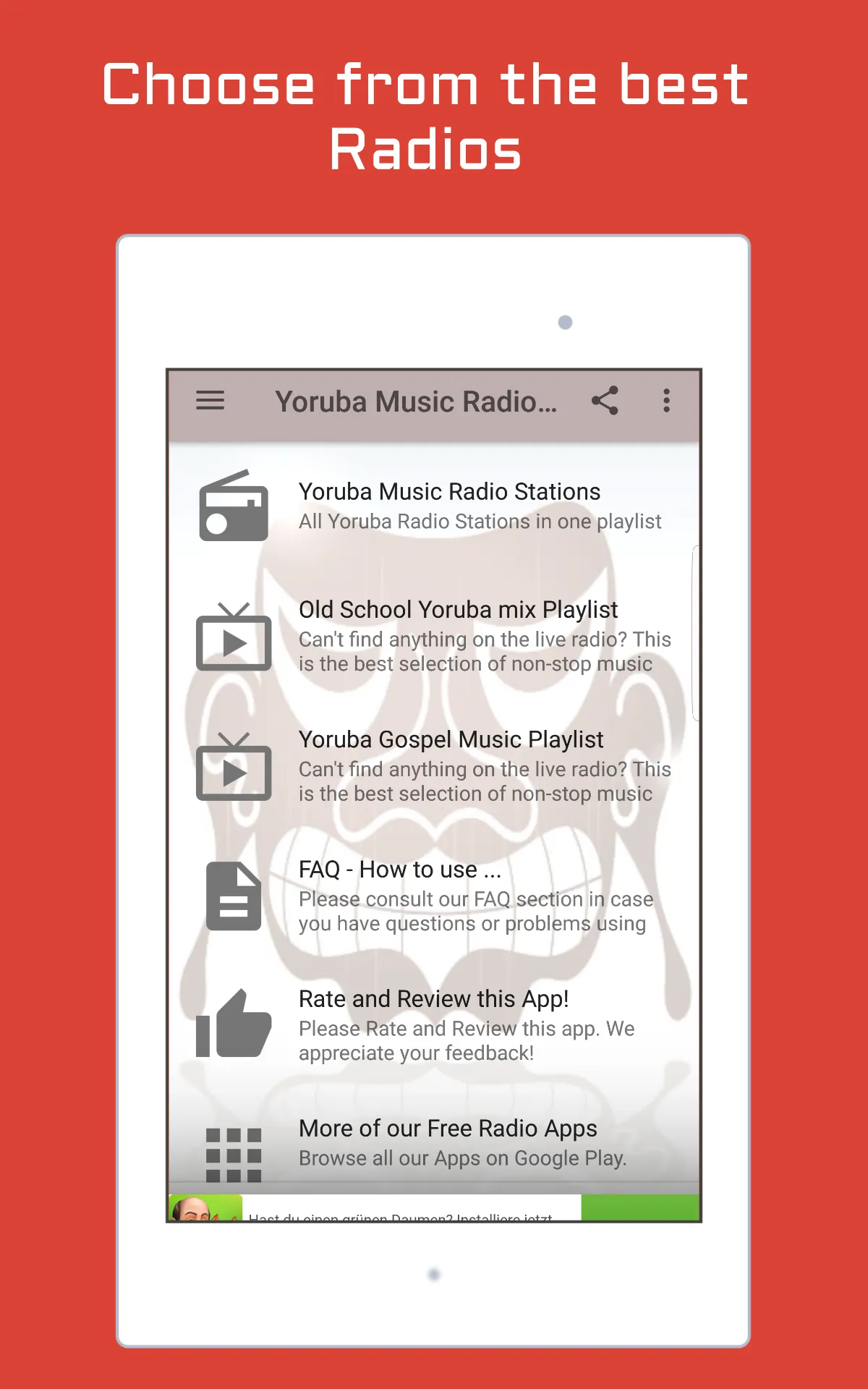 Yoruba Music Radio Stations | Indus Appstore | Screenshot