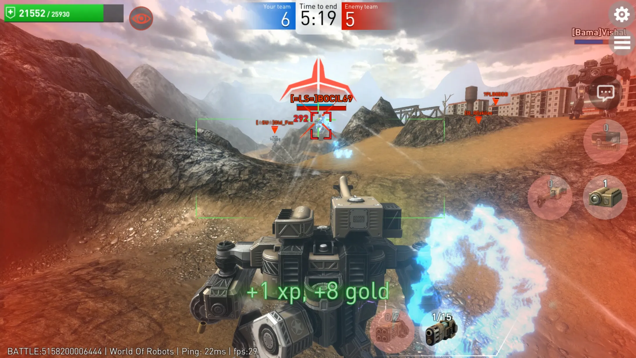 Robots War Online | Indus Appstore | Screenshot