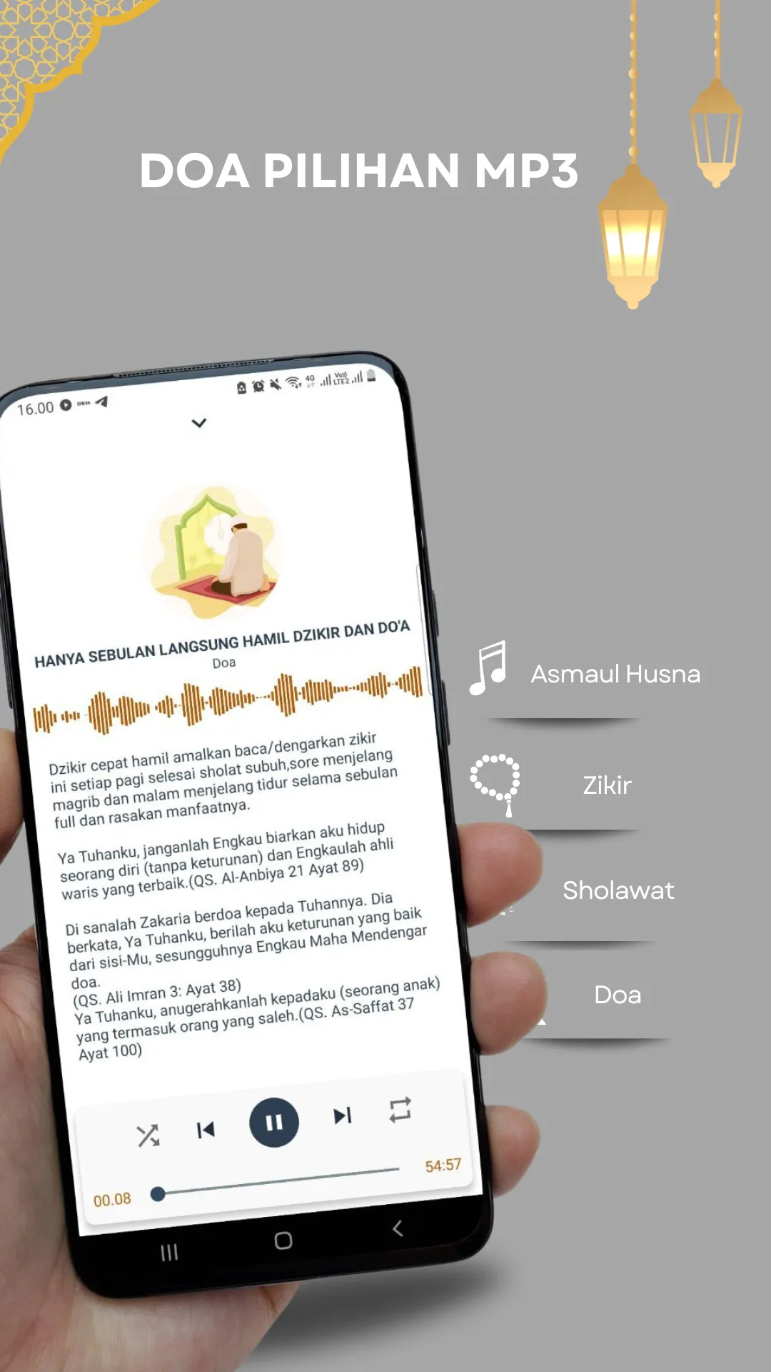 Sholawat And Asmaul Husna MP3 | Indus Appstore | Screenshot