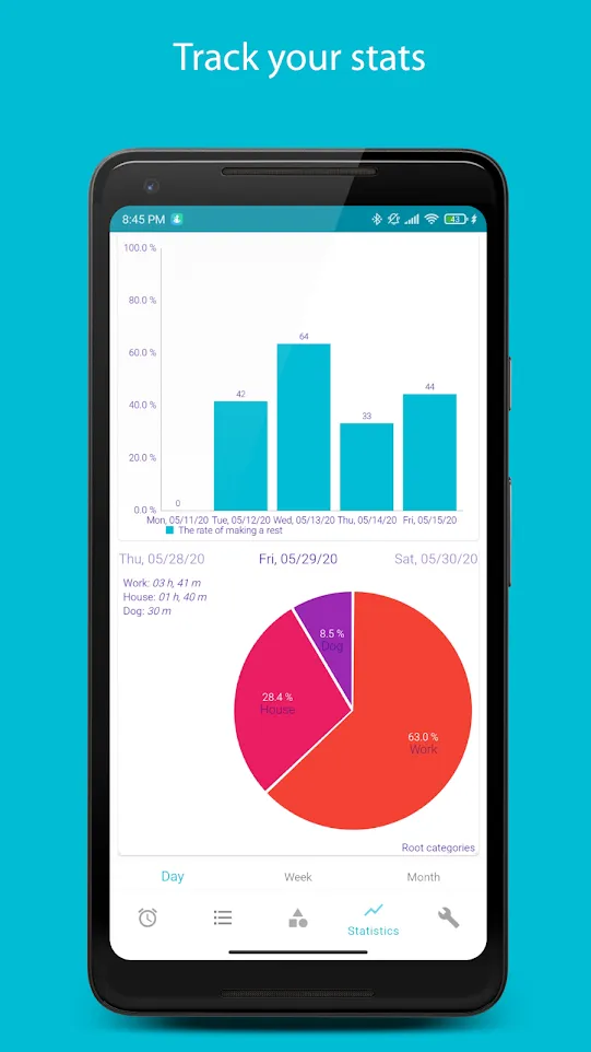 Work Rest:Focus Pomodoro Timer | Indus Appstore | Screenshot