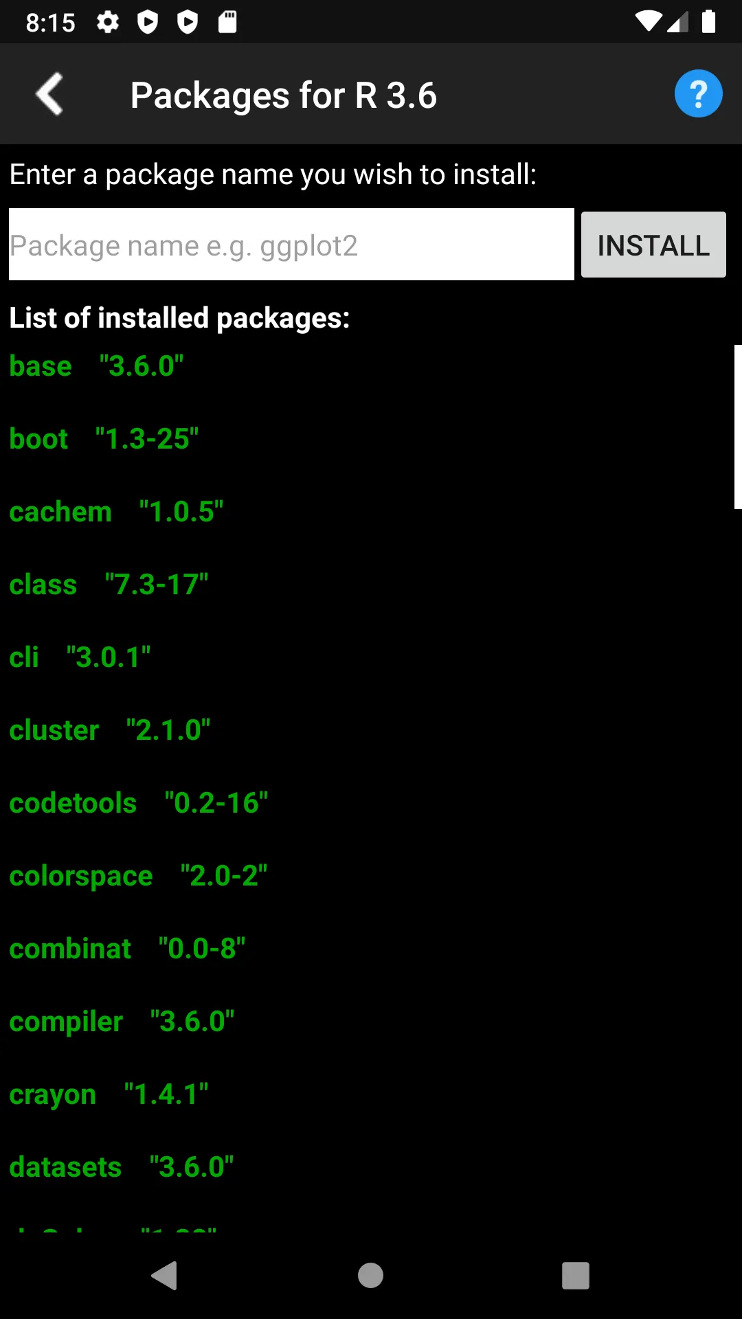 R Programming Compiler | Indus Appstore | Screenshot