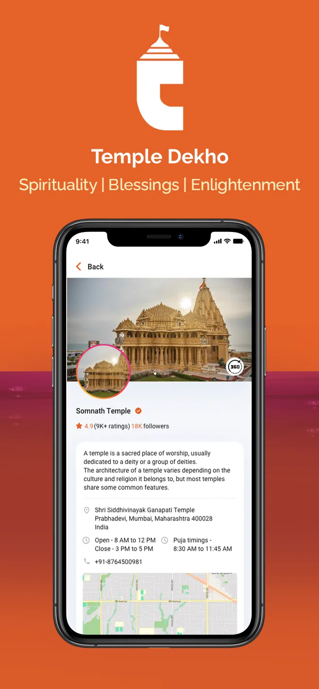 Temple Dekho : Puja & Chadhava | Indus Appstore | Screenshot