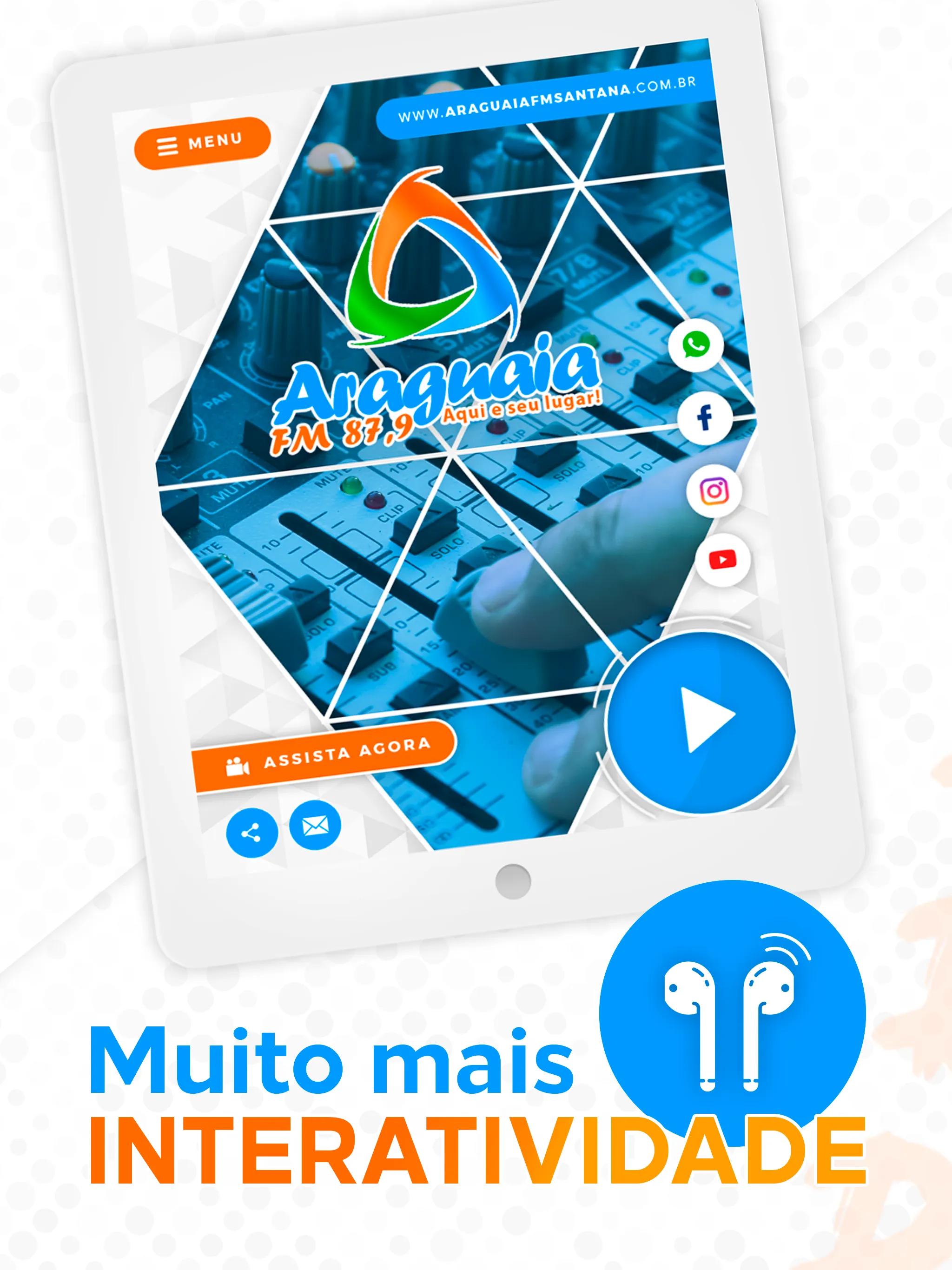 ARAGUAIA FM SANTANA | Indus Appstore | Screenshot