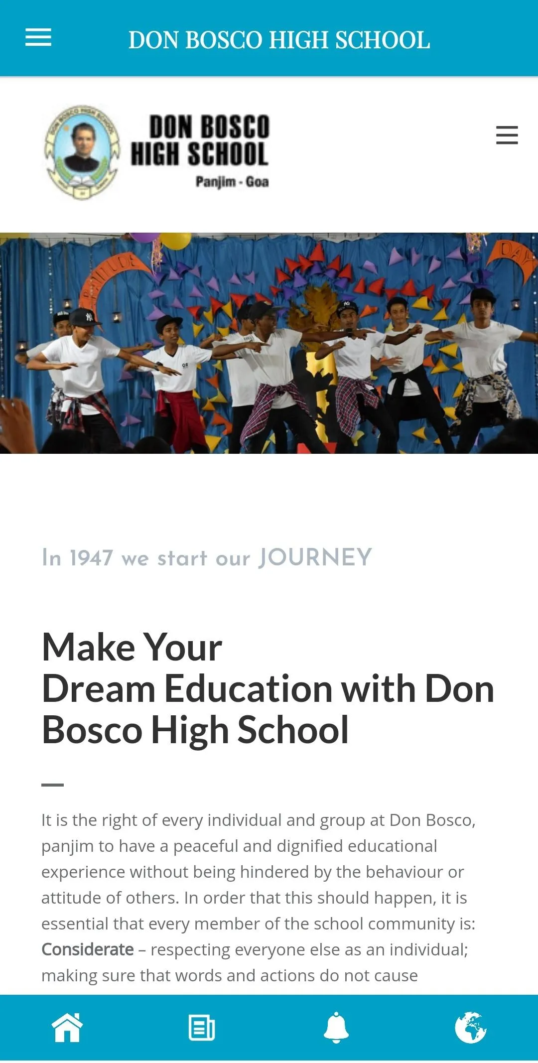 Don Bosco High School | Indus Appstore | Screenshot