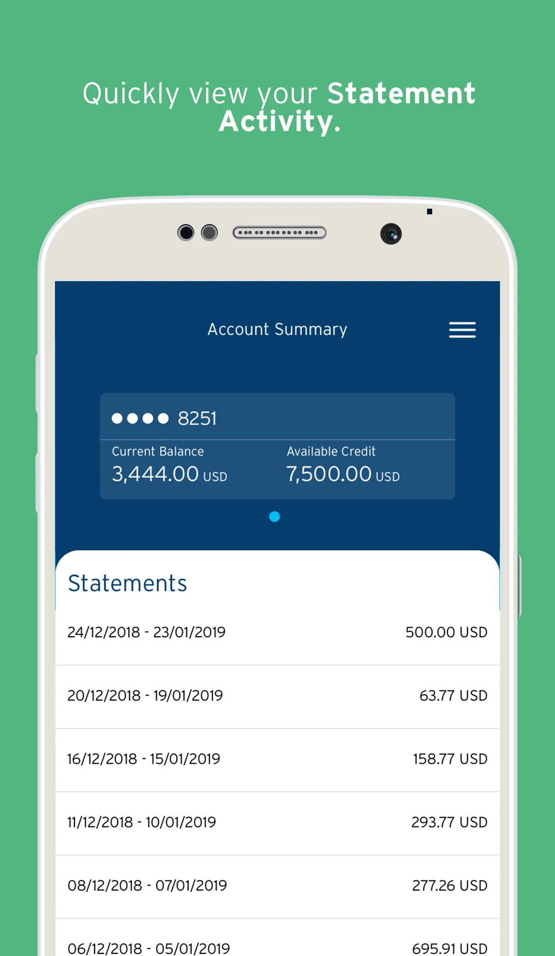 CitiManager – Corporate Cards | Indus Appstore | Screenshot