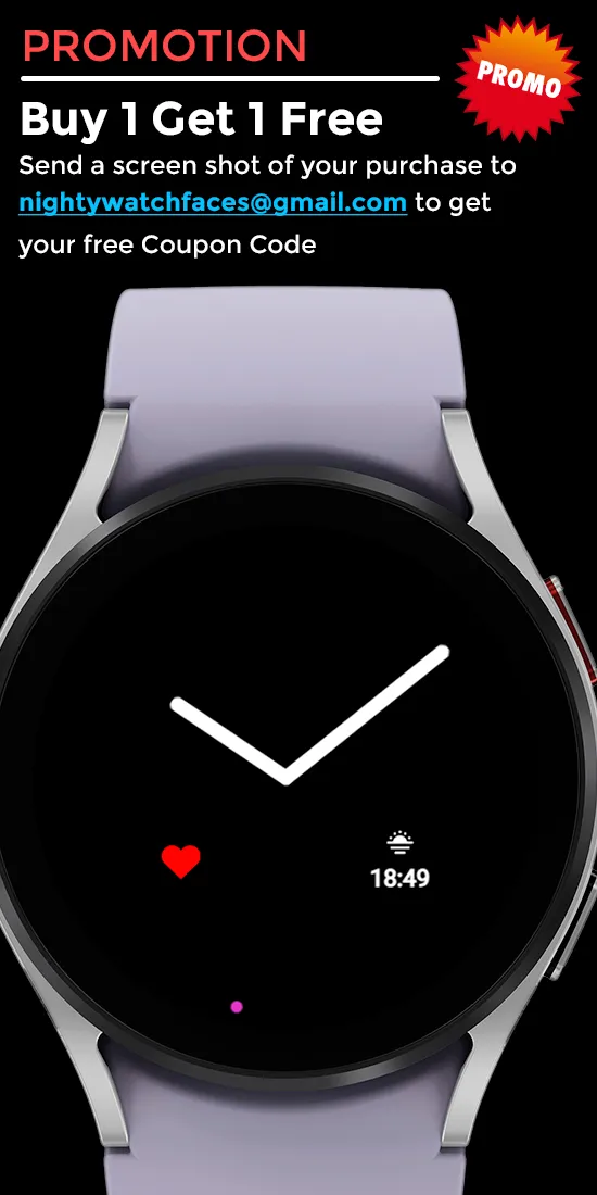 Nighty Saver - watch face | Indus Appstore | Screenshot