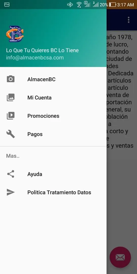 AlmacenBc | Indus Appstore | Screenshot