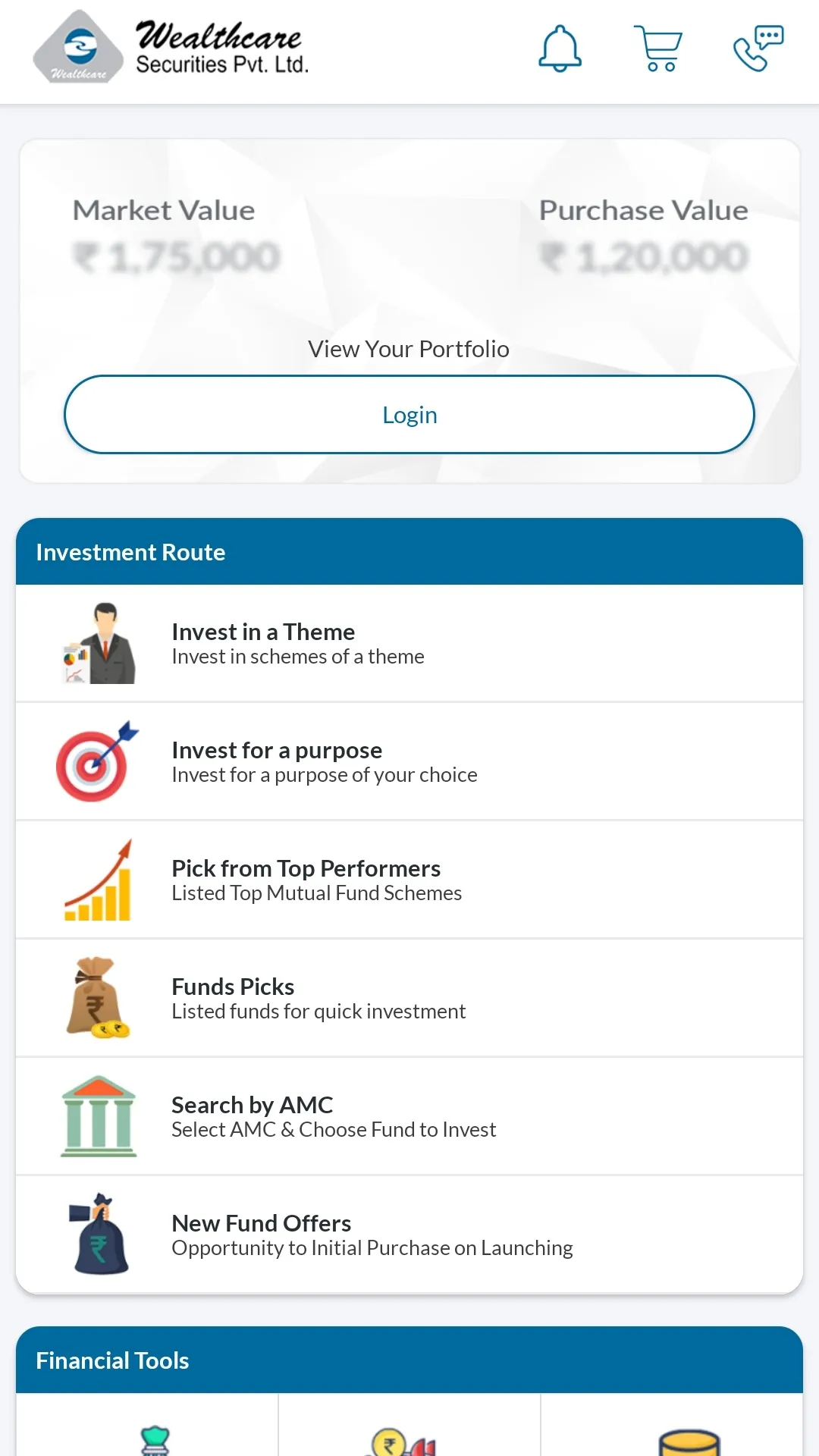 Wealthcareindia | Indus Appstore | Screenshot