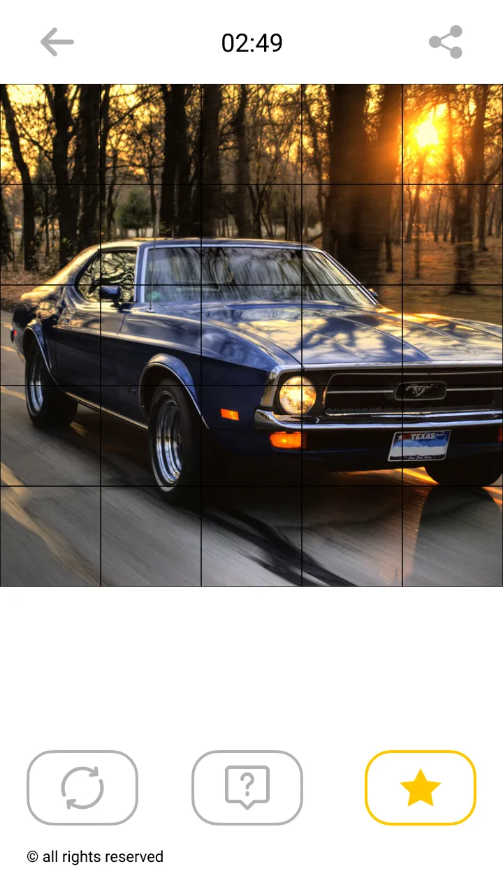 Jigsaw Car Mosaic Puzzles | Indus Appstore | Screenshot