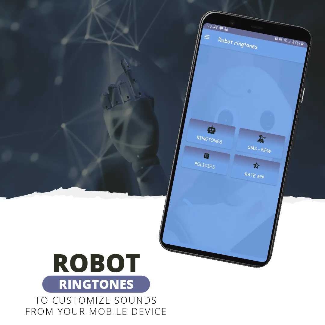 Robot ringtones, robot sounds | Indus Appstore | Screenshot