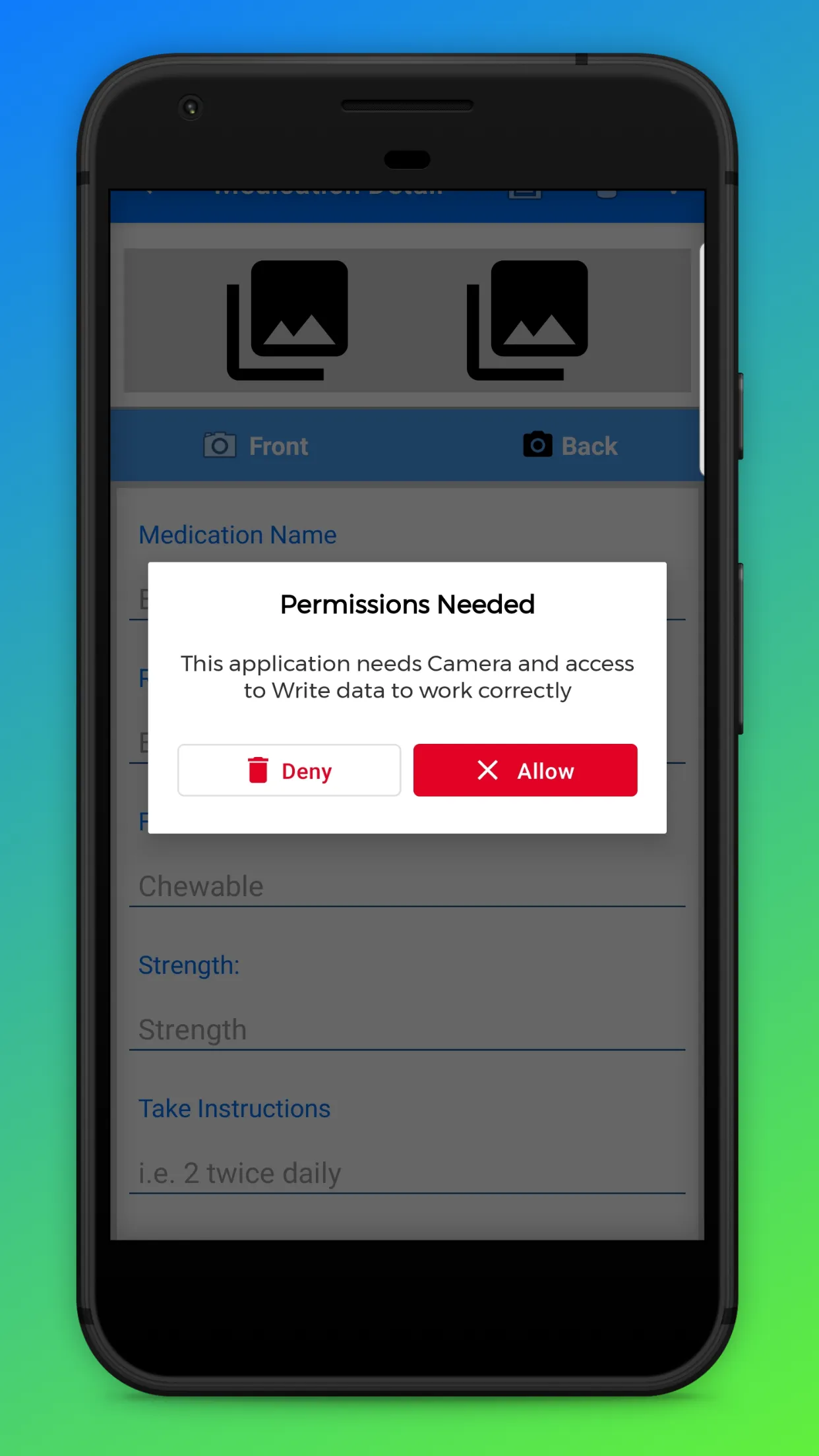 Medi-List Medication List | Indus Appstore | Screenshot