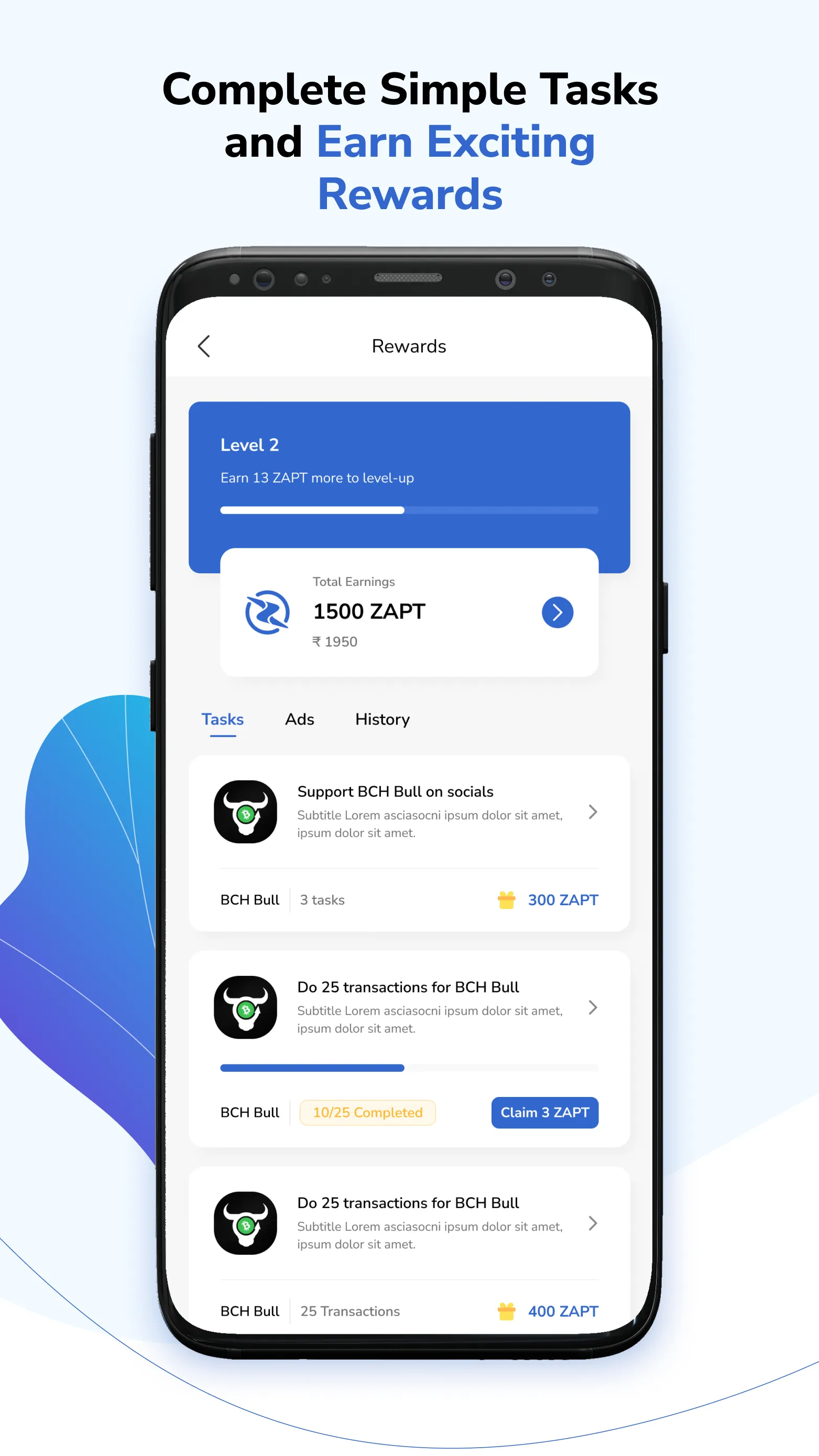Zapit: Crypto Wallet & P2P | Indus Appstore | Screenshot