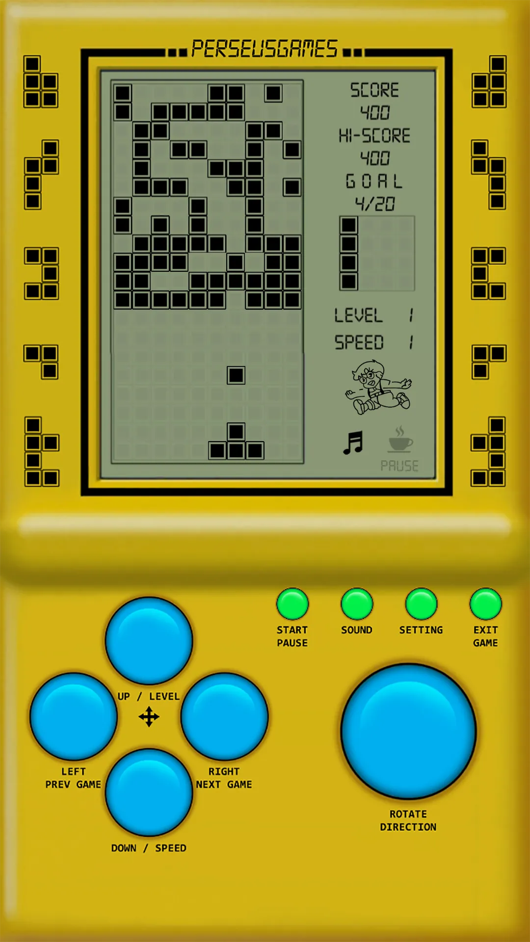 Brick Game - Retro Games | Indus Appstore | Screenshot