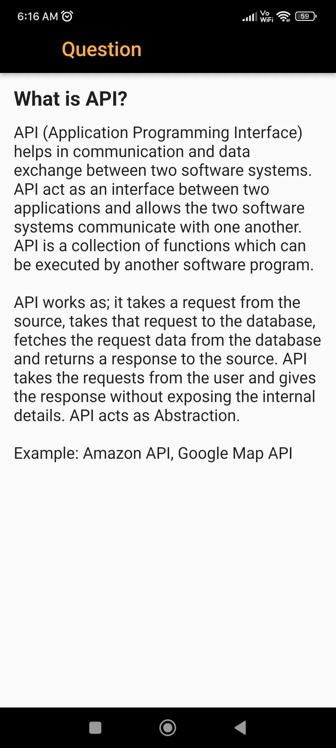 API Testing Interview Question | Indus Appstore | Screenshot