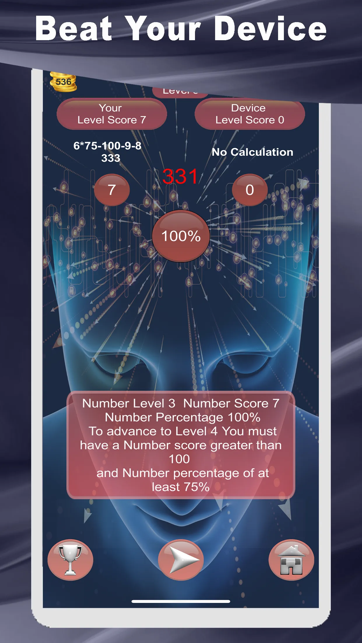 Number Scramble - Mental Math | Indus Appstore | Screenshot