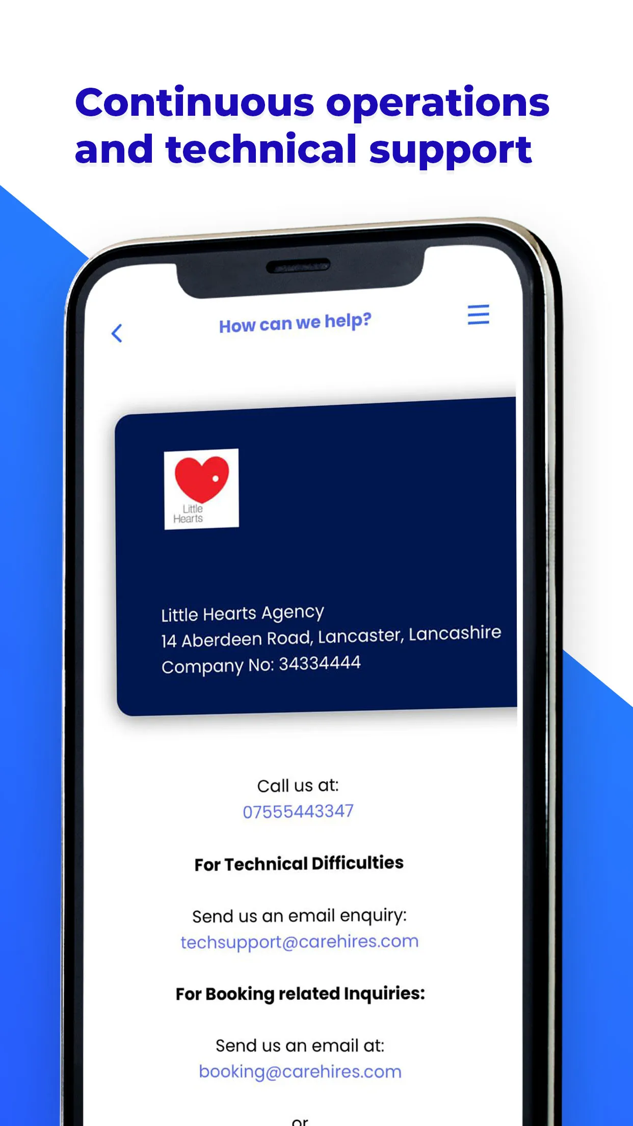 Care Hires | Indus Appstore | Screenshot