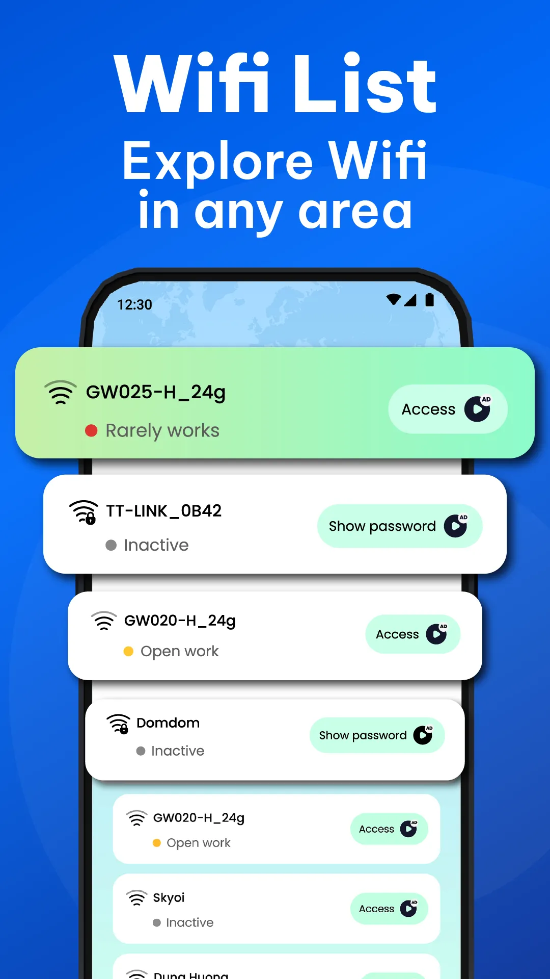WiFinder: Wifi Location Map | Indus Appstore | Screenshot