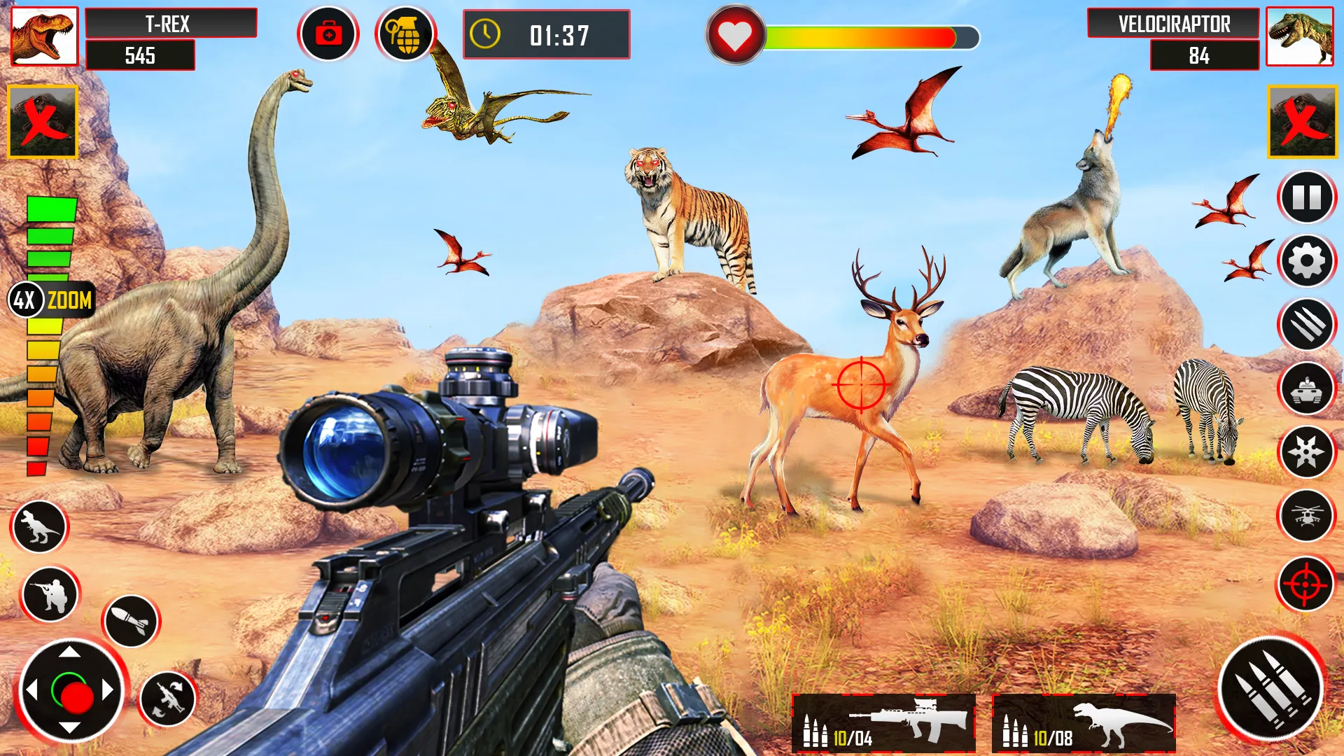 Wild Dino Hunting - Gun Games | Indus Appstore | Screenshot